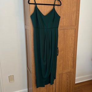 Lulu’s Green Midi Dress